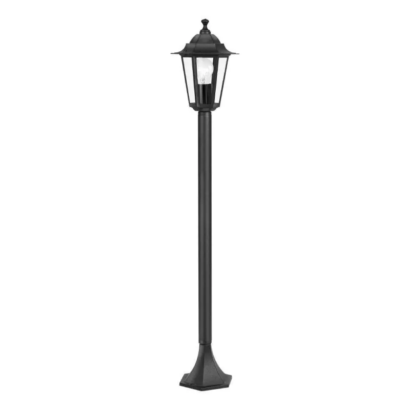 Stâlp 22144 Stâlp Laterna 4 E27 Ip44 22144 Eglo, Minimalist, E27, Negru