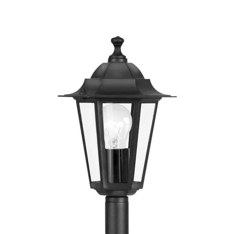 Stâlp 22144 Stâlp Laterna 4 E27 Ip44 22144 Eglo, Minimalist, E27, Negru