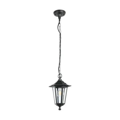 Pendul Exterior 22471 Pendul Laterna 4 E27 Ip44 22471 Eglo, Minimalist, E27, Negru