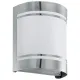 Aplica Exterior Eglo Cerno 30191, E27 1X40W Ip44, Sticla Satinata, Inox