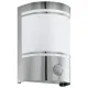Aplica Exterior Eglo Cerno 30192, E27 1X40W Ip44, Sticla Satinata, Inox