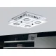 Plafoniera Eglo Cabo 30931, Gu10 4X3W, Sticla Satinata, Crom