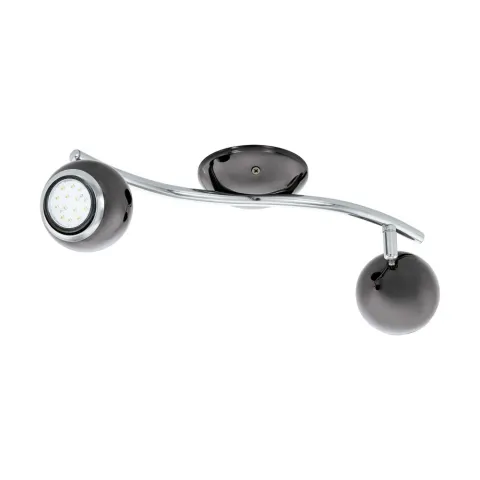 Plafoniera Eglo Bimeda 31006, Gu10 2X3W 3000K, Otel, Crom, Nichel Nero