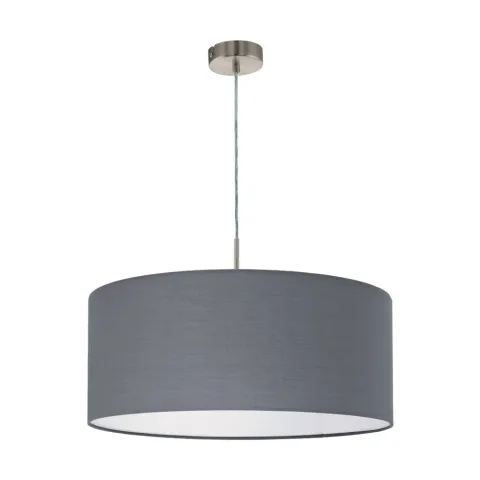 Pendul Eglo Pasteri 31577, E27 1X60W Ø530Mm, Gri