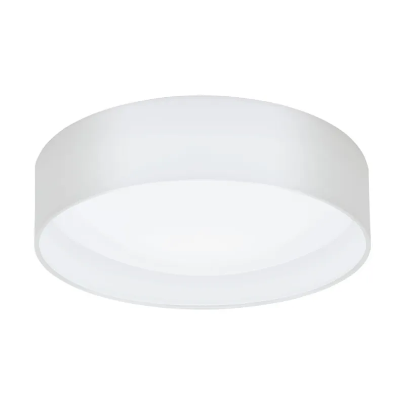 Plafoniera Eglo Pasteri 31588, Led 11W 950Lm 3000K Ø320Mm, Textil, Alb
