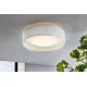 Plafoniera Eglo Pasteri 31588, Led 11W 950Lm 3000K Ø320Mm, Textil, Alb