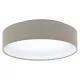 Plafoniera Eglo Pasteri 31589, Led 11W 950Lm 3000K Ø320Mm, Textil, Gri Maroniu