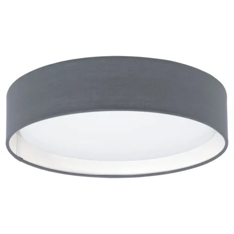 Plafoniera Eglo Pasteri 31592, Led 11W 950Lm 3000K Ø320Mm, Textil, Gri