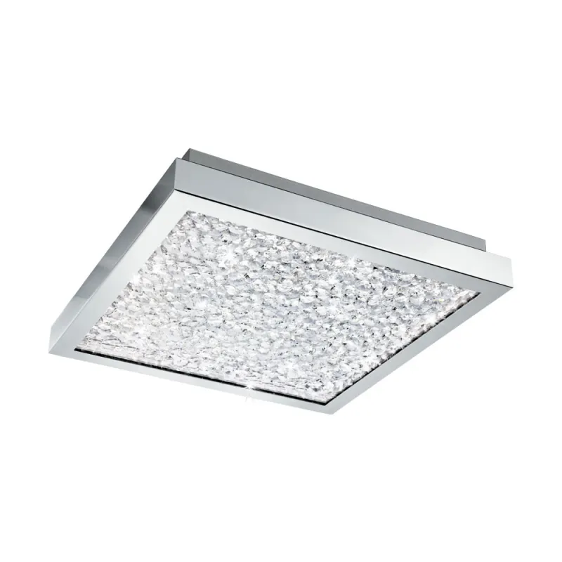 Plafoniera Eglo Cardito 32025, Led 16W 1700Lm 4000K, Cristal, Transparent