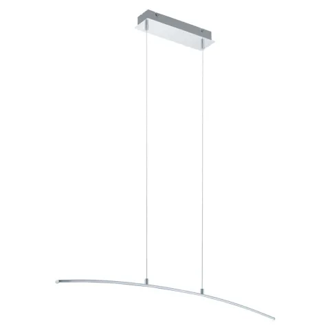 Suspensie Eglo Lasana 32048, Led 14W 1400Lm 3000K, Aluminiu, Otel, Alb