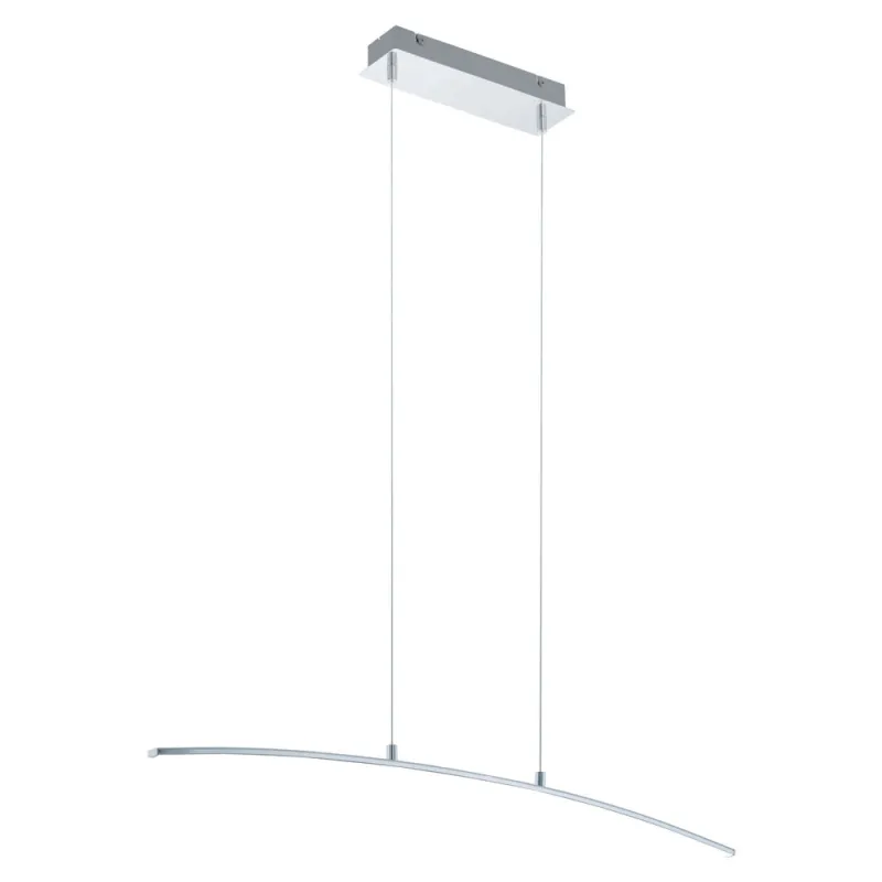 Suspensie Eglo Lasana 32048, Led 14W 1400Lm 3000K, Aluminiu, Otel, Alb