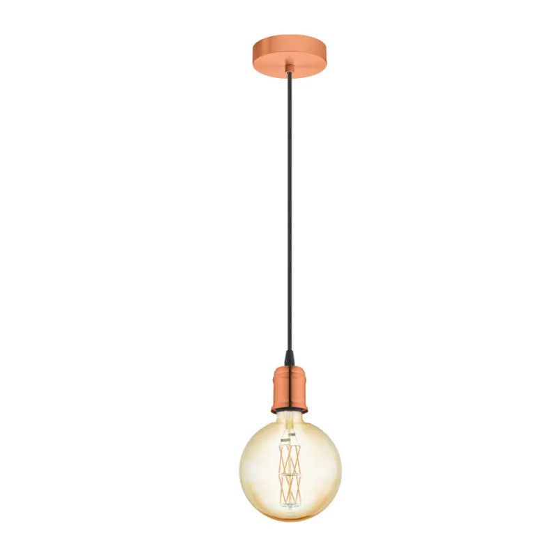 Pendul Vintage Eglo Yorth 32539, E27 1X60W Ø100Mm