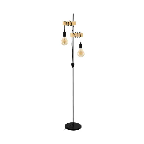 Lampadar Vintage Eglo Townshend 32919, E27 2X10W  H1665Mm