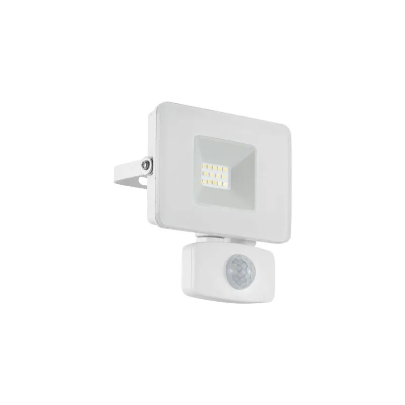 Proiector Exterior Eglo Faedo 3 33156, Led 10W 900Lm 5000K Ip44, Alb