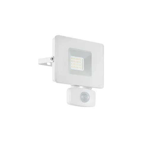 Proiector Exterior Eglo Faedo 3 33157, Led 20W 1800Lm 5000K Ip44, Alb