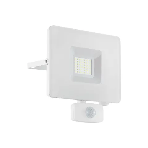 Proiector Exterior Eglo Faedo 3 33158, Led 30W 2750Lm 5000K Ip44, Alb
