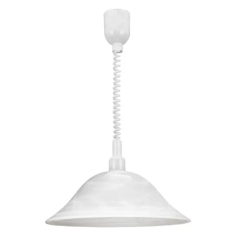 Pendul Eglo Alessandra 3355, E27 1X60W Ø380Mm, Alb