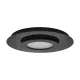 Plafoniera Eglo Azurreka 33711, Led 24W 2700Lm 3000K Ø500Mm, Cristal, Negru