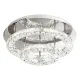 Plafoniera Eglo Toneria 39003, Led 36W 3600Lm 4000K Ø550Mm, Cristal, Transparent