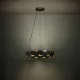 Plafoniera Eglo Toneria 39003, Led 36W 3600Lm 4000K Ø550Mm, Cristal, Transparent