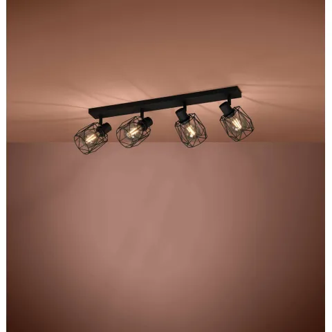 Aplica Eglo Toneria 39004, Led 12W 1200Lm 4000K, Cristal, Transparent