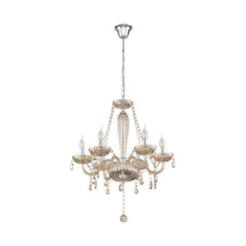 Candelabru Eglo Basilano 39092, E14 6X40W Ø720Mm, Cognac