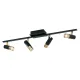 Plafoniera Eglo Tomares 39147, Led 4X5W 1920Lm 3000K, Aluminiu, Otel, Negru, Alama