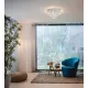 Plafoniera Eglo Pianopoli 39245, Led 15X1.8W 3225Lm 3000K Ø500Mm, Cristal, Transparent