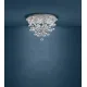 Plafoniera Eglo Pianopoli 39245, Led 15X1.8W 3225Lm 3000K Ø500Mm, Cristal, Transparent