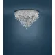 Plafoniera Eglo Pianopoli 39246, Led 43X1.8W 9245Lm 3000K Ø780Mm, Cristal, Transparent