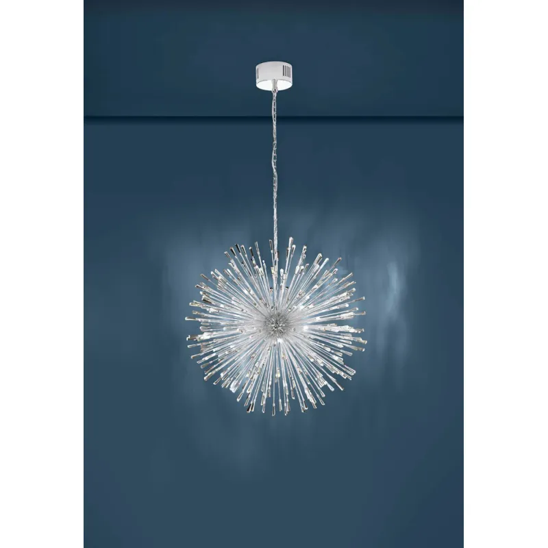 Pendul Cristal Eglo Vivaldo 1 39262, G4 32X1.2W Ø980Mm, Transparent