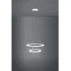 Suspensie Eglo Penaforte 39273, Led 18.5W 5700Lm 3000K Ø590Mm, Aluminiu, Alb