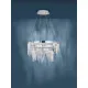 Suspensie Cristal Eglo Antelao 39281, Led 46W 5800Lm 4000K Ø610Mm, Cristal, Transparent