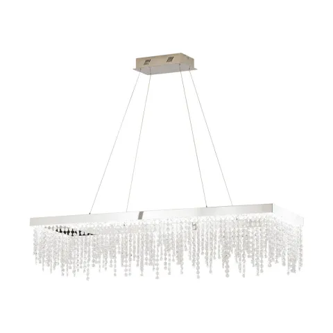 Suspensie Cristal Eglo Antelao 39283, Led 39W 5100Lm 4000K, Cristal, Transparent