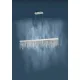 Suspensie Cristal Eglo Antelao 39284, Led 32W 4200Lm 4000K, Cristal, Transparent