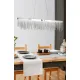 Suspensie Cristal Eglo Antelao 39284, Led 32W 4200Lm 4000K, Cristal, Transparent