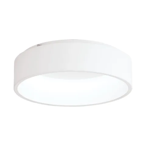 Plafoniera Eglo Marghera 1 39286, Led 25.5W 3000Lm 3000K Ø450Mm, Otel, Plastic, Alb