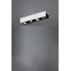 Plafoniera Eglo Vidago 39318, Led 4X5.4W 2040Lm 3000K, Otel, Aluminiu, Negru, Alb