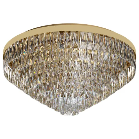Plafoniera Eglo Valparaiso 39459, E14 16X40W Ø780Mm, Cristal, Transparent