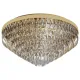 Plafoniera Eglo Valparaiso 39459, E14 16X40W Ø780Mm, Cristal, Transparent
