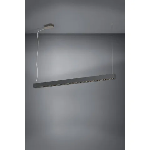 Suspensie Eglo Termini 39485, Led 30.5W 5900Lm 3000K, Otel, Negru