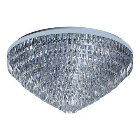 Plafoniera Eglo Valparaiso 1 39493, E14 25X40W Ø980Mm, Cristal, Transparent