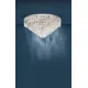 Plafoniera Eglo Valparaiso 1 39493, E14 25X40W Ø980Mm, Cristal, Transparent
