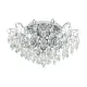 Plafoniera Eglo Fenoullet 39521, E14 6X25W Ø600Mm, Cristal, Transparent