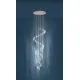 Suspensie Cristal Eglo Pianopoli 1 39545, Led 40X1.8W 8600Lm 3000K Ø780Mm, Cristal, Transparent