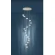 Suspensie Cristal Eglo Corliano 1 39546, Led 17X4.5W 8500Lm 3000K Ø780Mm, Cristal, Transparent