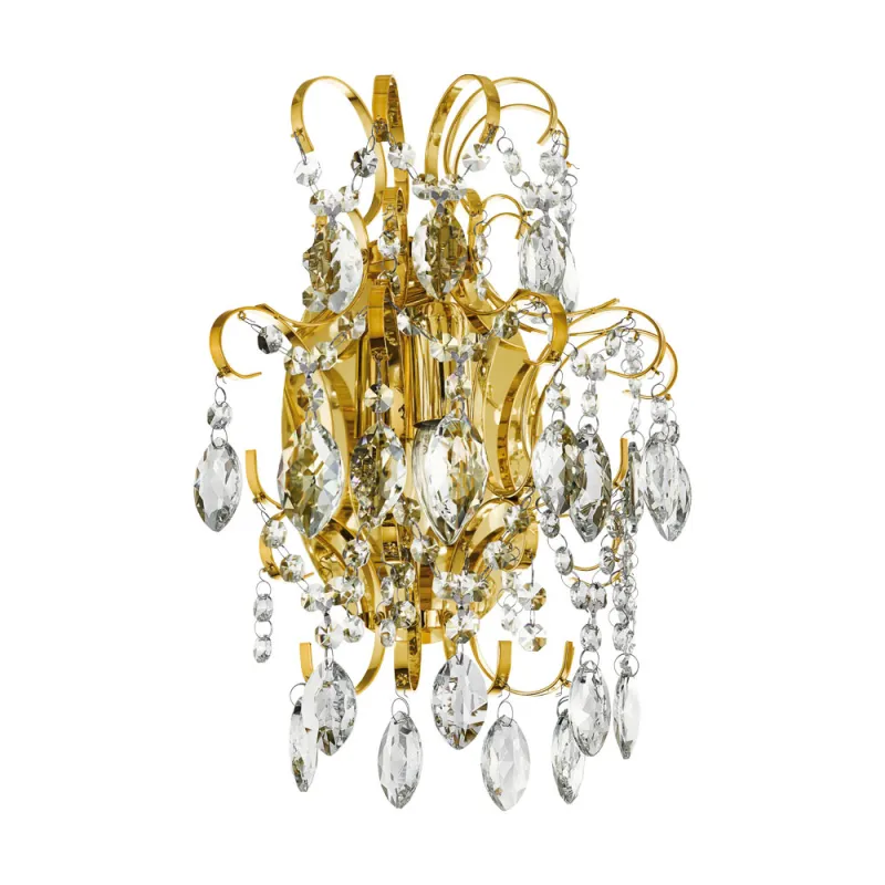 Aplica Eglo Fenoullet 1 39604, E14 1X25W, Cristal, Transparent