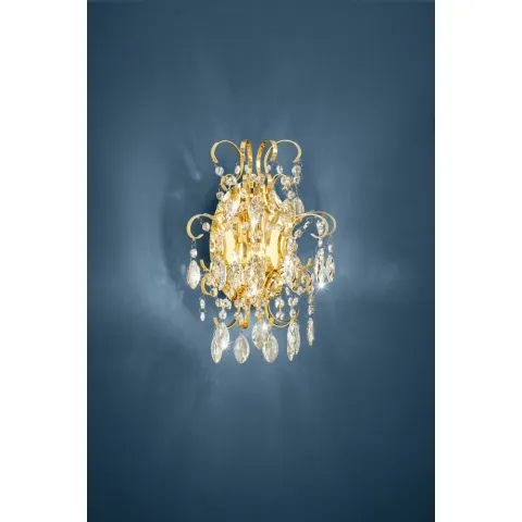 Aplica Eglo Fenoullet 1 39604, E14 1X25W, Cristal, Transparent