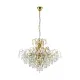 Candelabru Eglo Fenoullet 1 39606, E14 9X25W Ø735Mm, Transparent