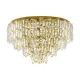 Plafoniera Eglo Calmeilles 39612, E14 10X25W Ø780Mm, Cristal, Transparent